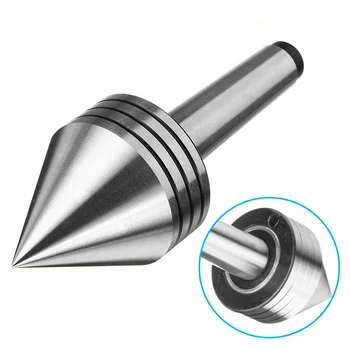 

1PC MT2 Taper Bearing Tailstock Center 60 Degree For CNC Cutter Lathe Tool For Metal Wood Lathe Turning Tool