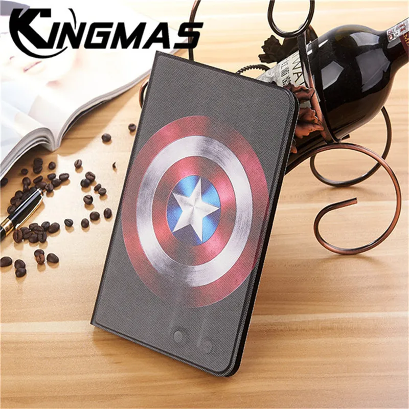 

Fashion Shield Cartoon Cover Case for iPad mini 1/2/3/4 7.9 inch Ultra-thin Soft Collapsible Stand Car Wake-up PU Leather Leath