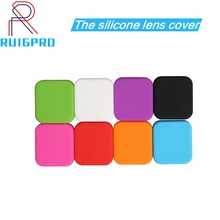 Housing Case Soft Silicone Protective Black Lens Cap Cover For GoPro 4K HERO 5 6 7 hr23 bk protective water resistant silicone cover for gopro hero2 black