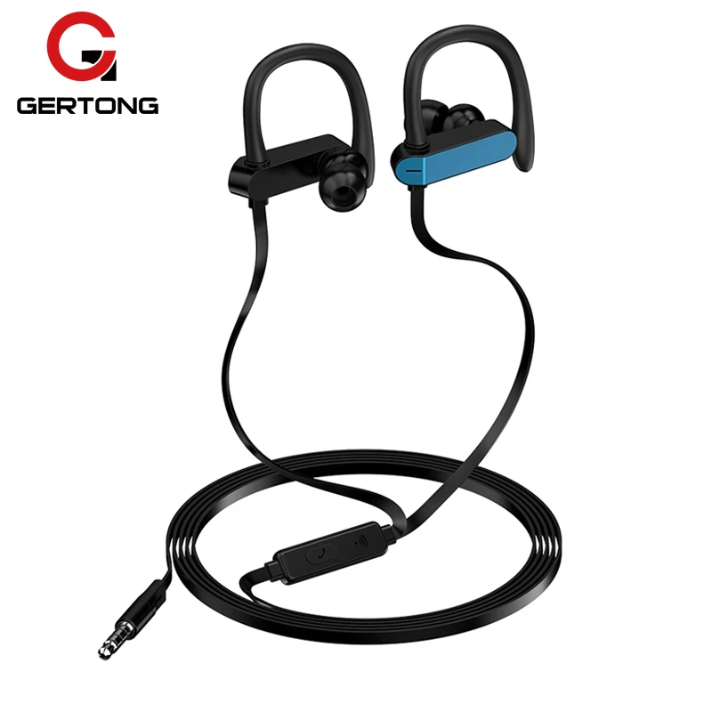 Спортивные наушники Ear Hook модные музыкальные с басами легкие проводные