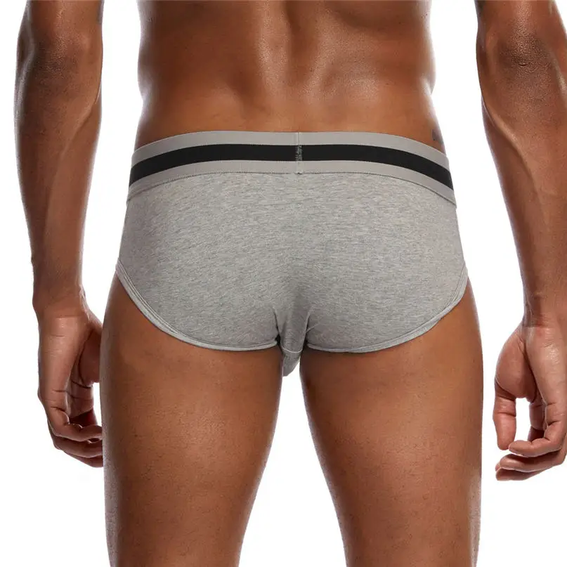 Comfortable Briefs Men Sexy Swimwear Underwear Letter Printed Boxer Briefs Shorts Bulge Pouch Underpants mens swim thong #2D27 (12)