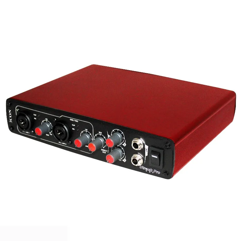 

Upgraded version ICON Utrack pro vst professional recording live broadcast external sound card 6 in/6 out USB sound card