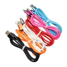 1 м USB кабель для iPhone XS Max XR X быстрое зарядное устройство USB шнур микро-usb type C кабель для мобильного телефона Android 300 шт