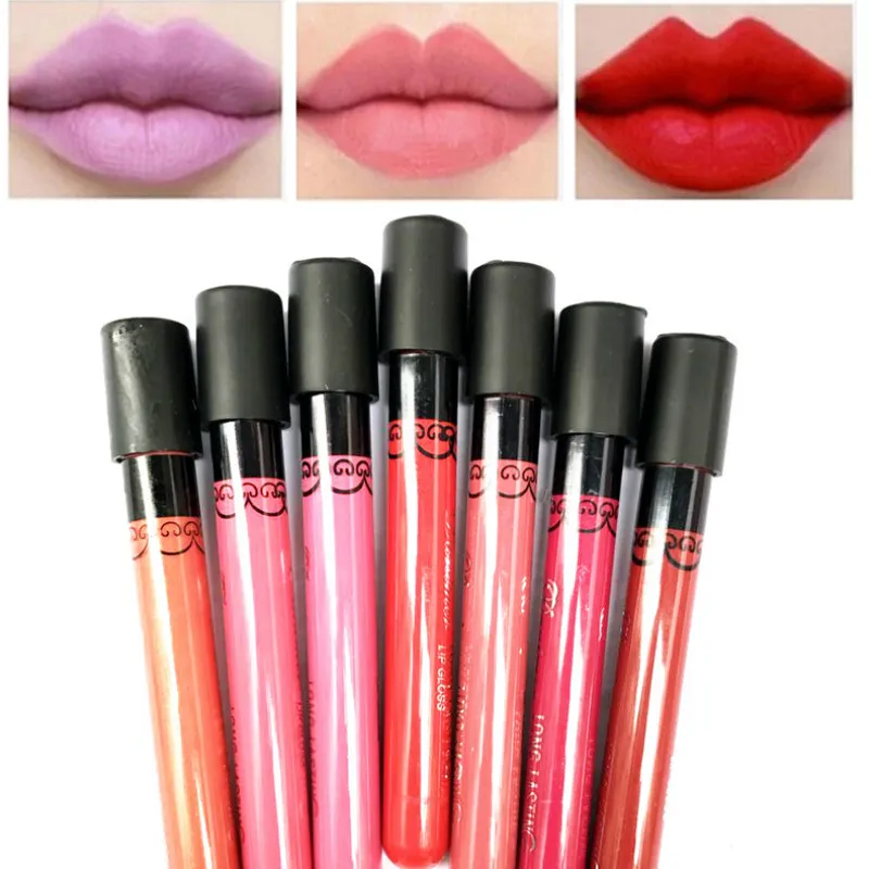 

new Matte Lipstick Brand Makeup Labiales 38 Color Maquiagem Long Lasting Batom Waterproof Maquillaje Velet Pintalabios lip123