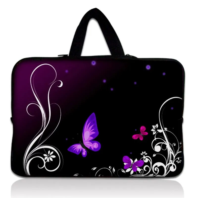 Чехол для ноутбука Kitty 14, 15,6 17 дюймов Сумка для ноутбука 13,3 для MacBook Air Pro 13, сумка для ноутбука 11,13, 15 дюймов, защитный чехол - Цвет: butterfly