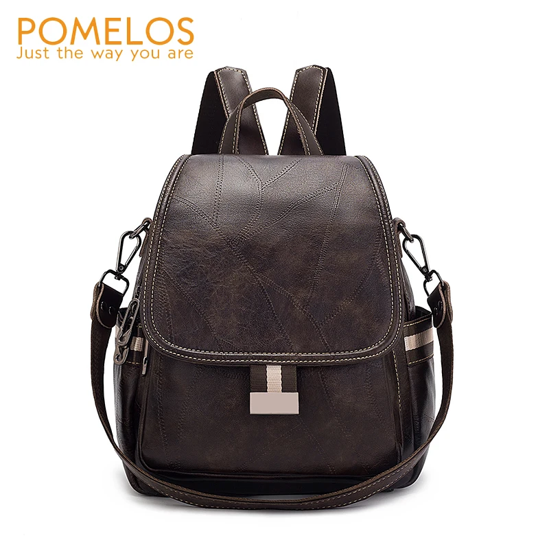 

POMELOS Women Backpack New In Designer Synthetic Leather Backpack For Women Anti theft Backpack School Bags For Teenage Girls
