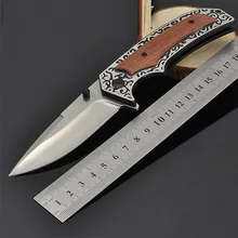 Folding Knife D2 Steel Outdoor Camping Hunting Pocket Kitchen Knives EDC Tools Knives Hunting Knife Survival Folding Knife D2 Steel Outdoor Camping Hunting Pocket Kitchen Knives EDC Tools Knives Hunting Knife Survival