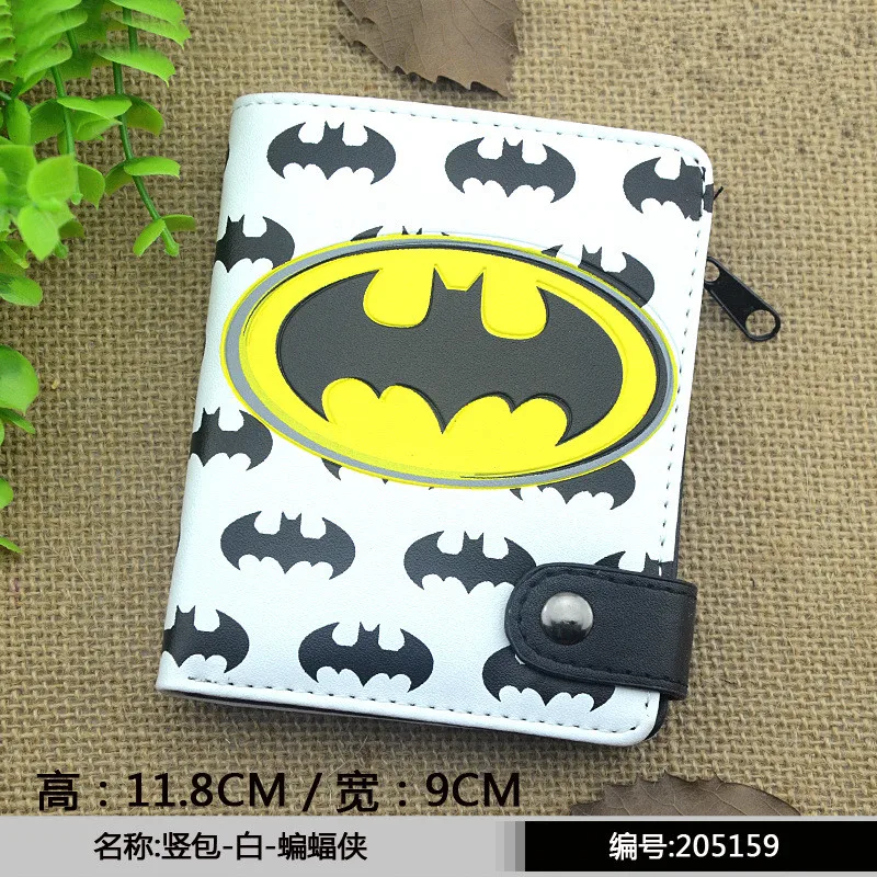 الأعجوبة الكابتن أمريكا باتمان الرجل الحديدي محفظة طوكيو Ghou الرجال محافظ سوبرمان الرجال المال كليب Totoro السيدات محفظة الحقيبة