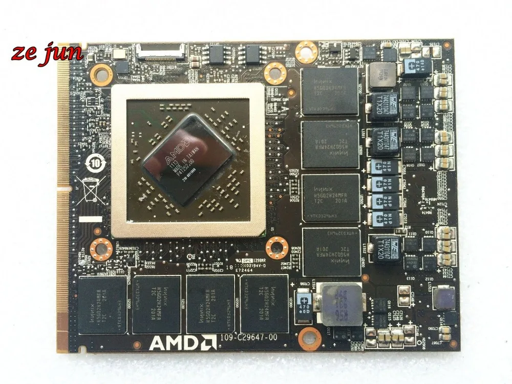 V9XKH 0V9XKH CN-0V9XKH HD6970M 2G MXM3.0 laptop VGA Video Card HD 6970M M17X R3 graphic card