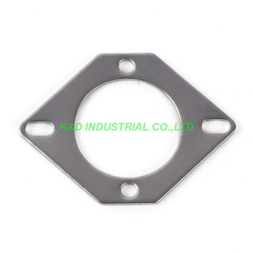 Soquete do Tubo Plana de Aço Inoxidável de Montagem à Prova de Choque 8pin para 9pin Placa 4 Pcs - Image 4