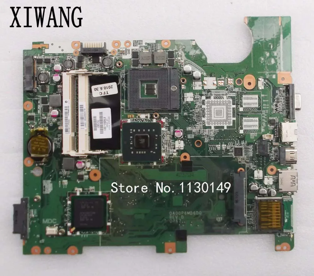 

578053-001 laptop motherboard for HP CQ61 G61 GL40 mainboard DA00P6MB6D0 Fully tested&Free shipping