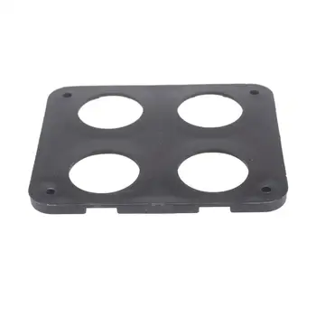 

1/2/3/4 Hole Car USB Cigarette Lighter Voltmeter Mount Holder Outlet Panel Frame