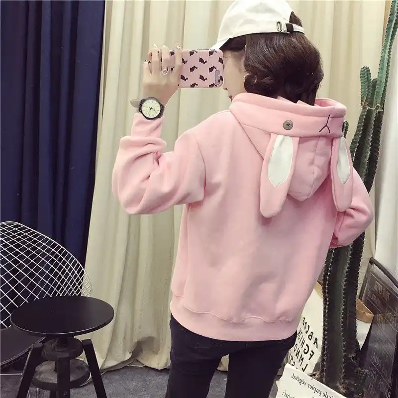 cute bunny hoodie