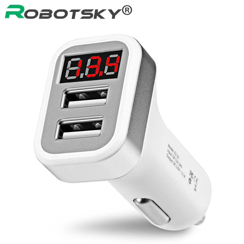 Aliexpress.com : Buy Robotsky Dual USB Car Charger Mobile