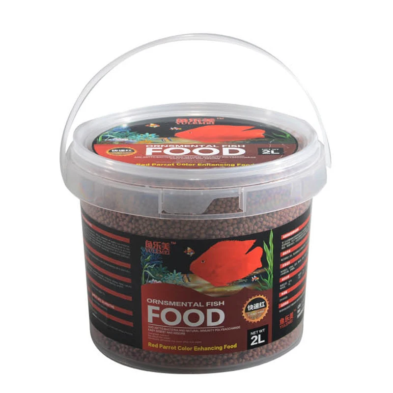 Aquarium Blood Parrot Fish Food feeds 0.5kg aquarium food for Parrot Fish,super good food to