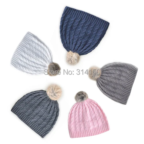 boys green winter hat