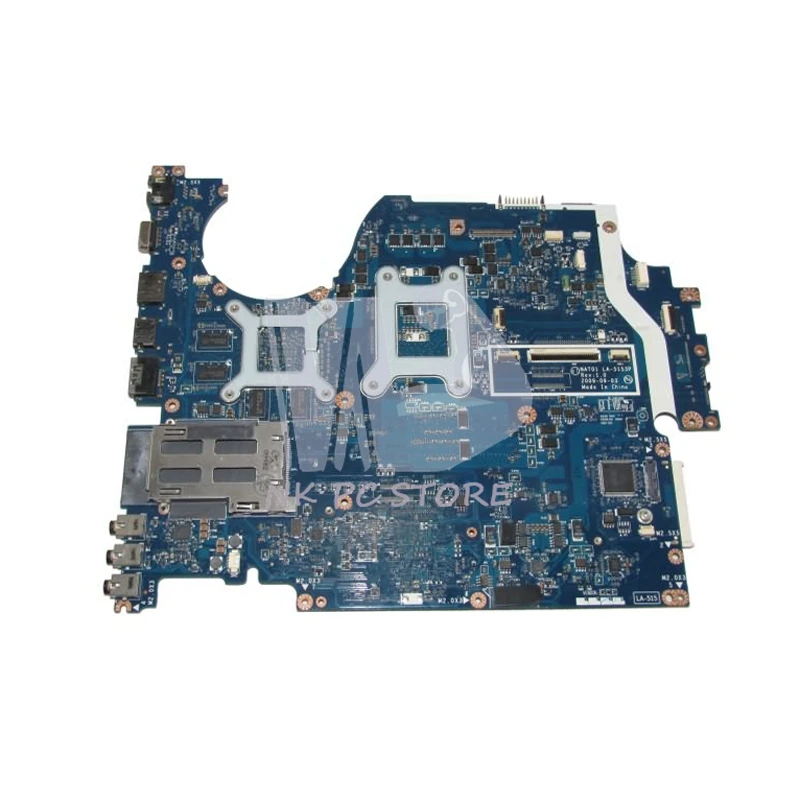 NOKOTION для dell Studio 17 1747 материнская плата ноутбука HD4650 PM55 DDR3 NAT01 LA 5153P CN 0J507P поддержка