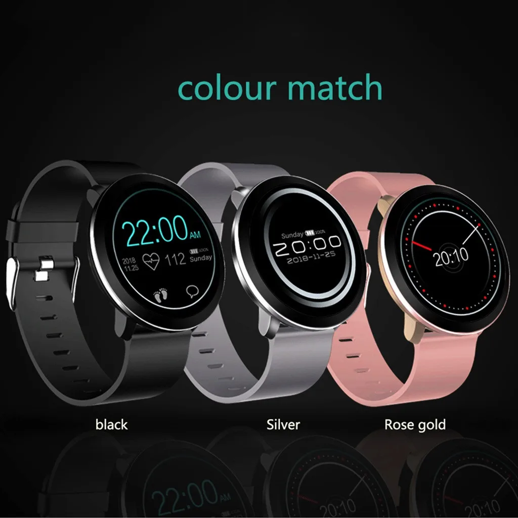

L8 Color Screen Bluetooth IP68 Waterproof Heart Rate Monitor Smart Watch Sport Fitness Tracker Fashion Women SmartWatch