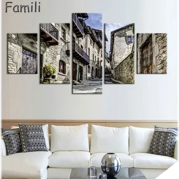 

5Pcs/set Spain Modern Printed Home For Living Room Painting On Canvas Wall Arts Picture Decor Artworks,nordic decoration