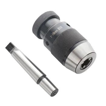 

Drill Chuck Arbor Self Tighten Keyless Drill Chuck Arbor Self Tighten Clamping MT2-B16 Arbor