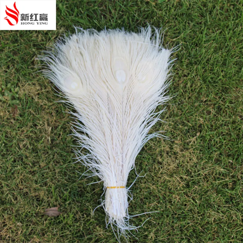 75 Pcs BLEACHED PEACOCK SWORDS Natural Feathers10-12/" ; Costume//Hats//Haloween