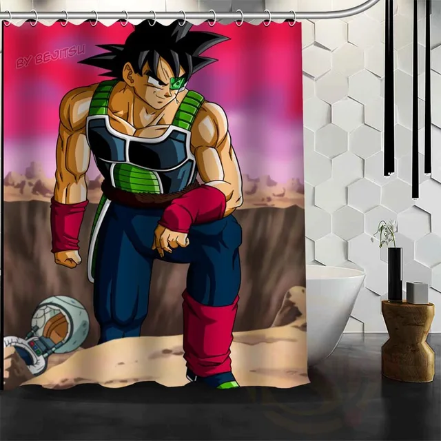 Buy Best Nice Custom Dragon Ball Z Goku Shower Curtain