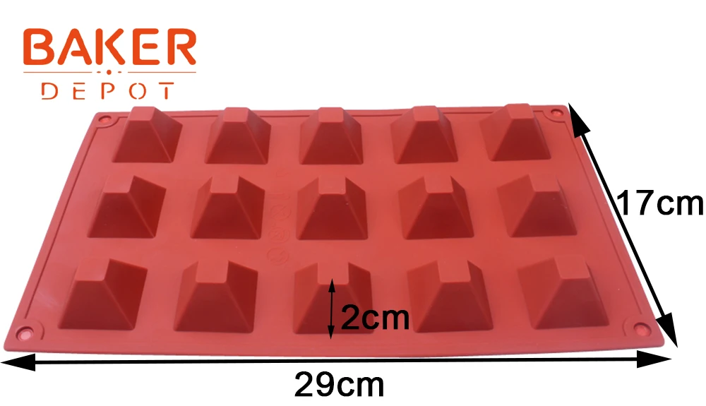 Силиконовая форма для шоколада пирамида, формы для мыла, ледяные конфеты, желе, жевательные формы, форма для выпечки торта, десерта, кондитерских изделий