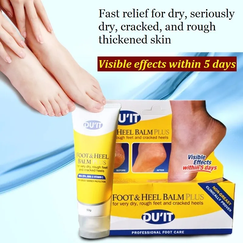 Cuidados com os Pés para Secos e Rachados Células da Pele Austrália Duit Heel Balm Absorvido Instantaneamente Creme Áspera Engrossado Pele Remover Danificada pé 8 e rachados áspera engrossado pele Remover Células da pele danificada