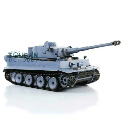 Henglong 1/16 6,0 пластиковые Tiger I rc Танк 3818 Вт/360 револьверная стальная коробка передач TH12441