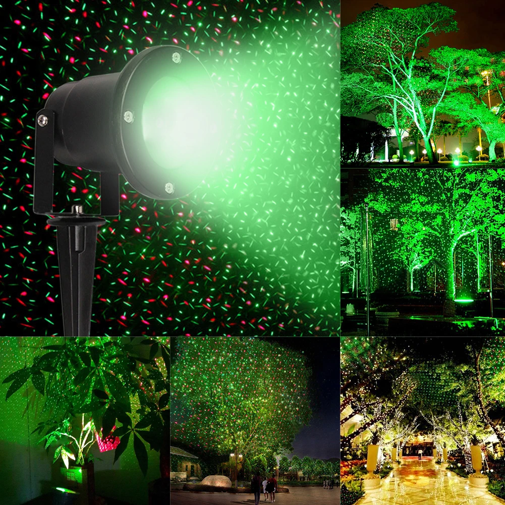 12v Waterproof Outdoor Garden Landscape Lighting Rgb Laser Stage 12v Waterproof Outdoor Garden Landscape Lighting Rgb Laser Stage Light Lamp Flying Firefly Projector For Christmas Party In Diy Decorations From