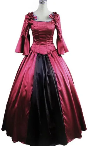 (GT005) Womens Blue Princess Dress Gothic Lolita Dress Halloween Costumes Cosplay Costume Gothic Lolita Dress Customized