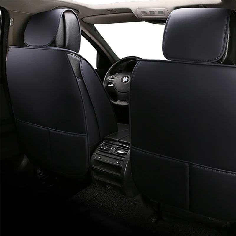 Высококачественные кожаные чехлы для автомобильных сидений Ford ecosport edge everest explorer
