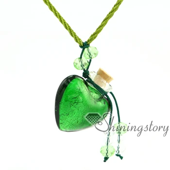 

foillampwork glassessential oil necklace diffuser necklaces essential oil diffuser pendant necklace vials
