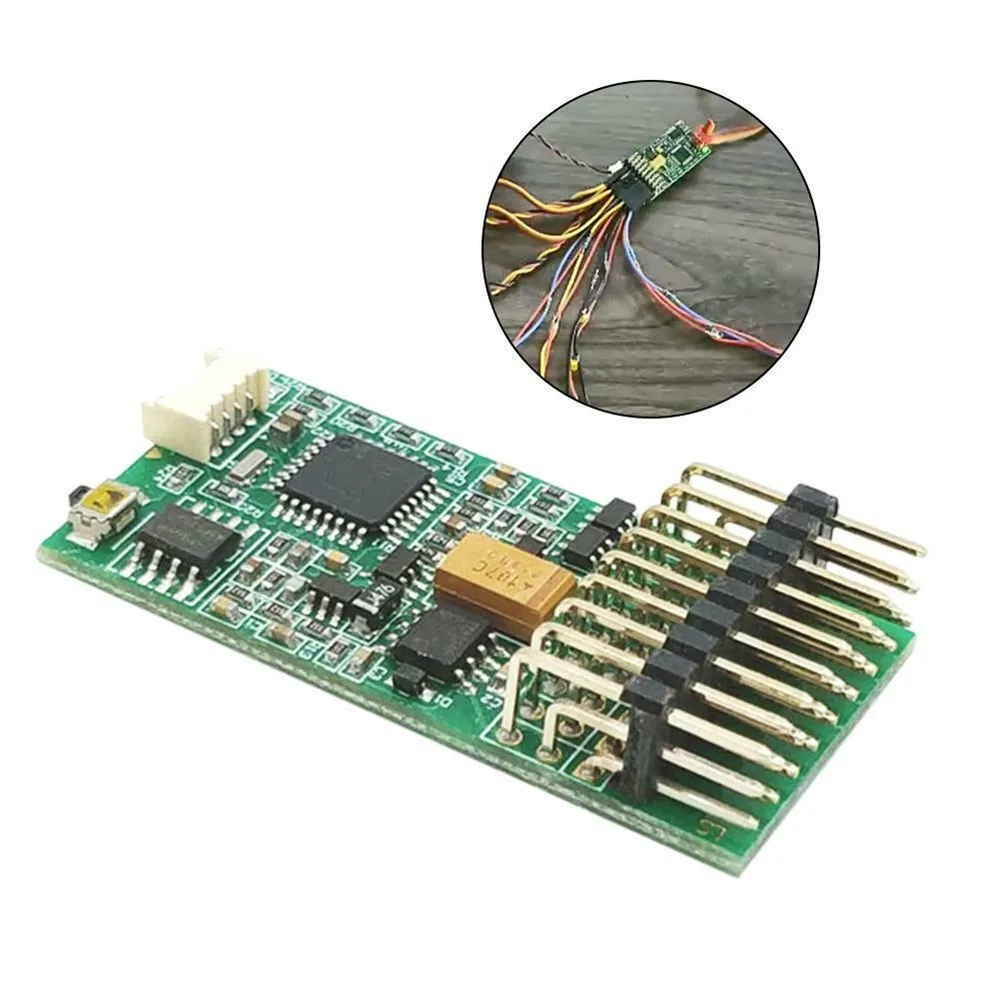 

1PC 3.5~12V Sound Model TBS Mini Programmable Sound and Light Control Unit for RC Model Car Parts Circuits