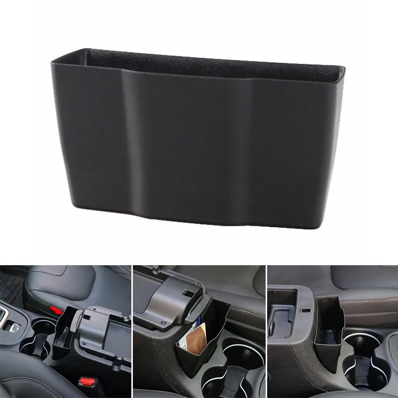 160*48*85 мм Черный Автомобильный внутренний внешний подлокотник коробка для хранения держатель для- Jeep Cherokee