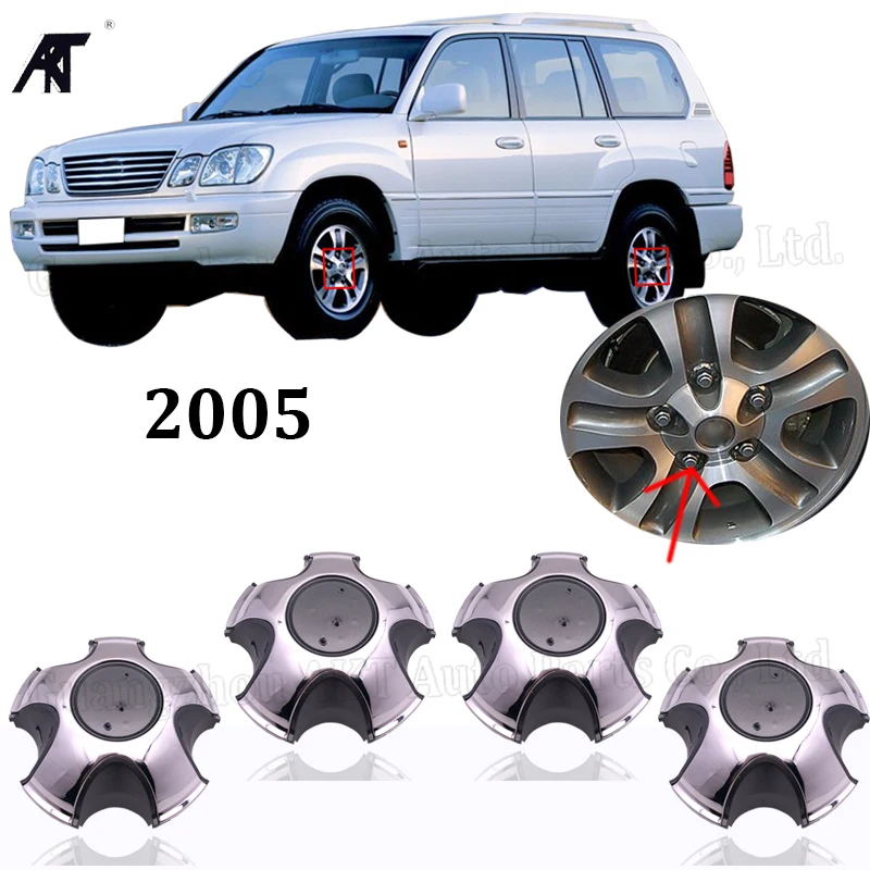 

4pcs Wheel Center Cap for Lexus LX470 2006 FOR FJ100 Land Cruiser Hub cover thailand Edition F60590 WHEEL RIM CENTER CAPS