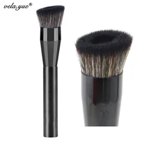 Vela. yue Pro Кисть для жидкой основы скошенная плоская основа, Праймер, крем, сгибание, идеальное полирование, растушевка, Кисть для макияжа, аппликатор - изображение