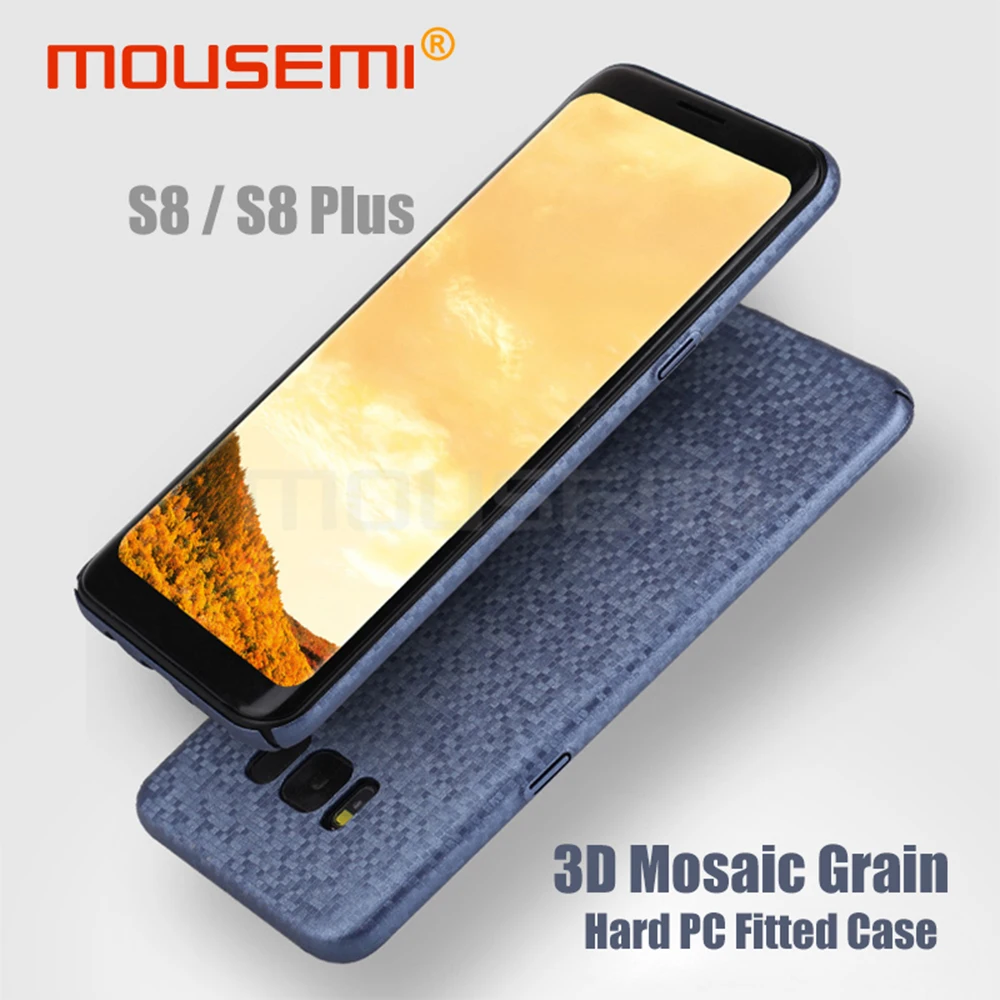 MOUSEMI Phone Cases For Samsung Galaxy S8 Case Shockproof Luxury Hard PC Mosaic Cover For Samsung Galaxy S8 Plus Case Cover 360 (1)