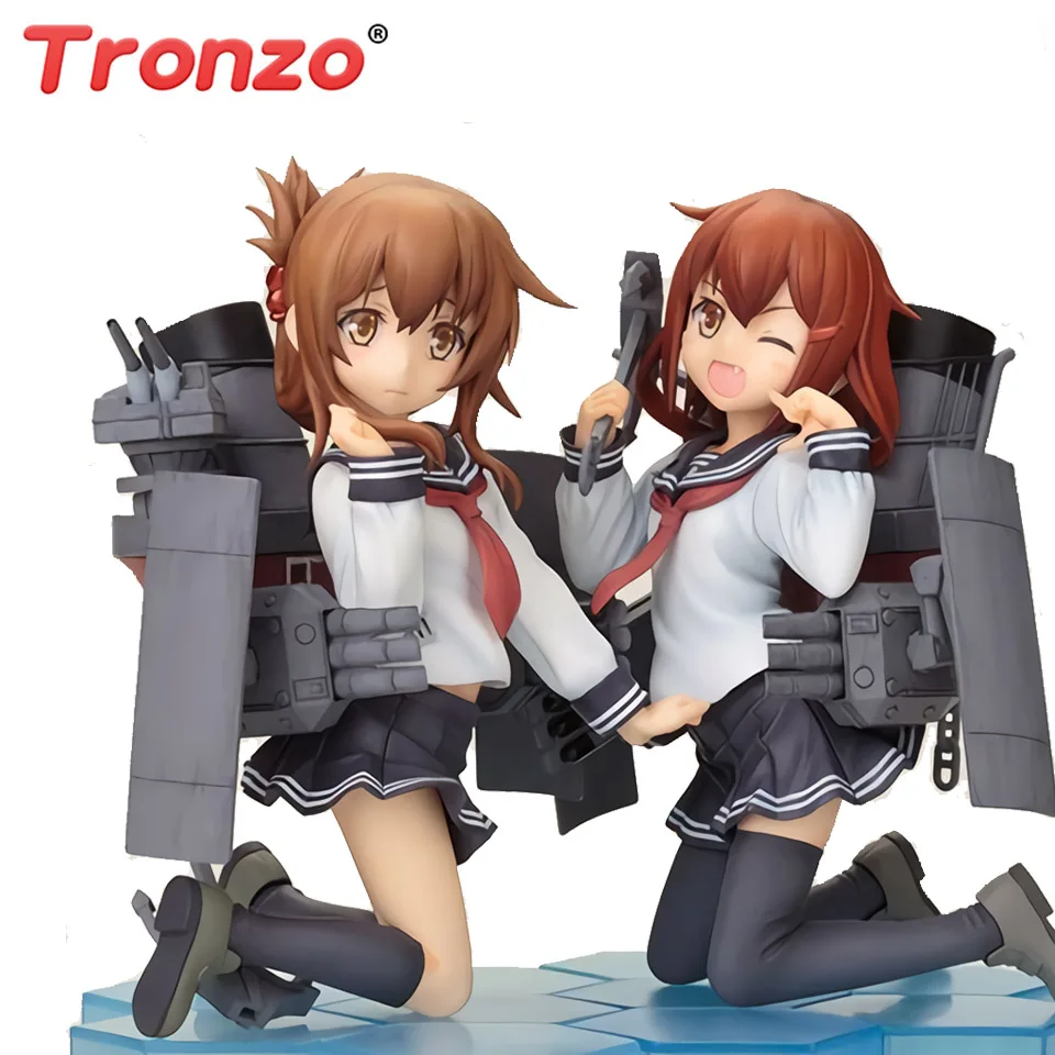 Tronzo Janpanese аниме Kantai Коллекция фигурка Ikazuchi Inazuma Kawaii ПВХ модель куклы игрушки игра