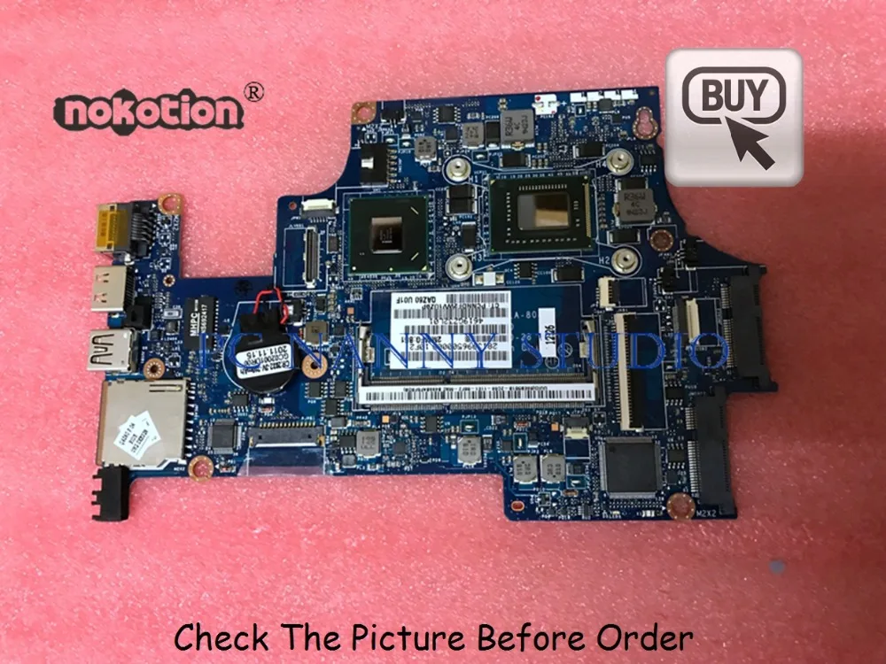 

PCNANNY 672351-001 For HP Folio 13-1000 MOTHERBOARD I3-2367M 1.4G QAZ61 LA-8044P HM65 DDR3 tested