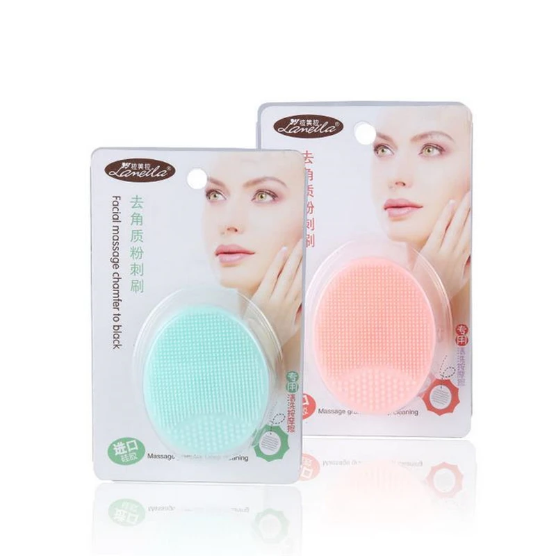 Cleaning Pad Wash Face Facial Brush Skin Scrub Cleanser Tool Pore deep