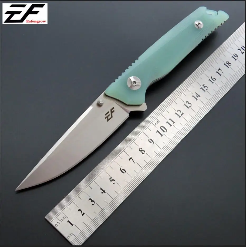 Eafengrow EF31 58-60HRC D2 лезвие G10 ручка складной нож инструмент для выживания кемпинга охотничий карманный нож тактический edc Открытый инструмент - Цвет: A1