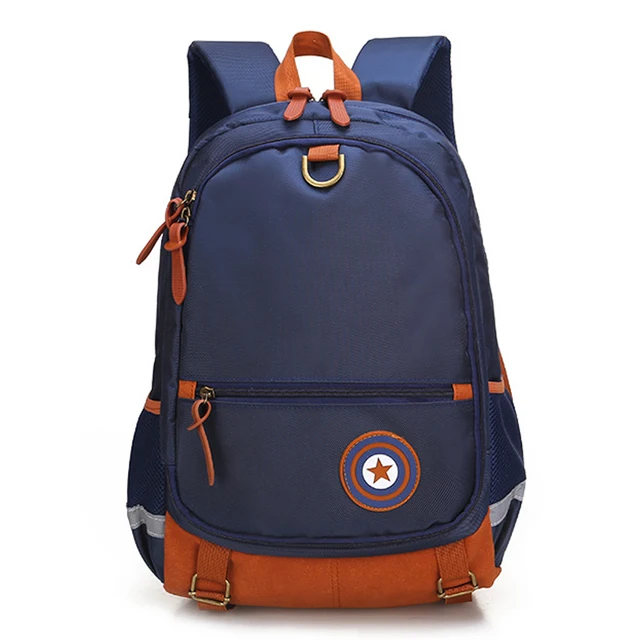 High Quality Waterproof Nylon School Bags for Girls Boys Children