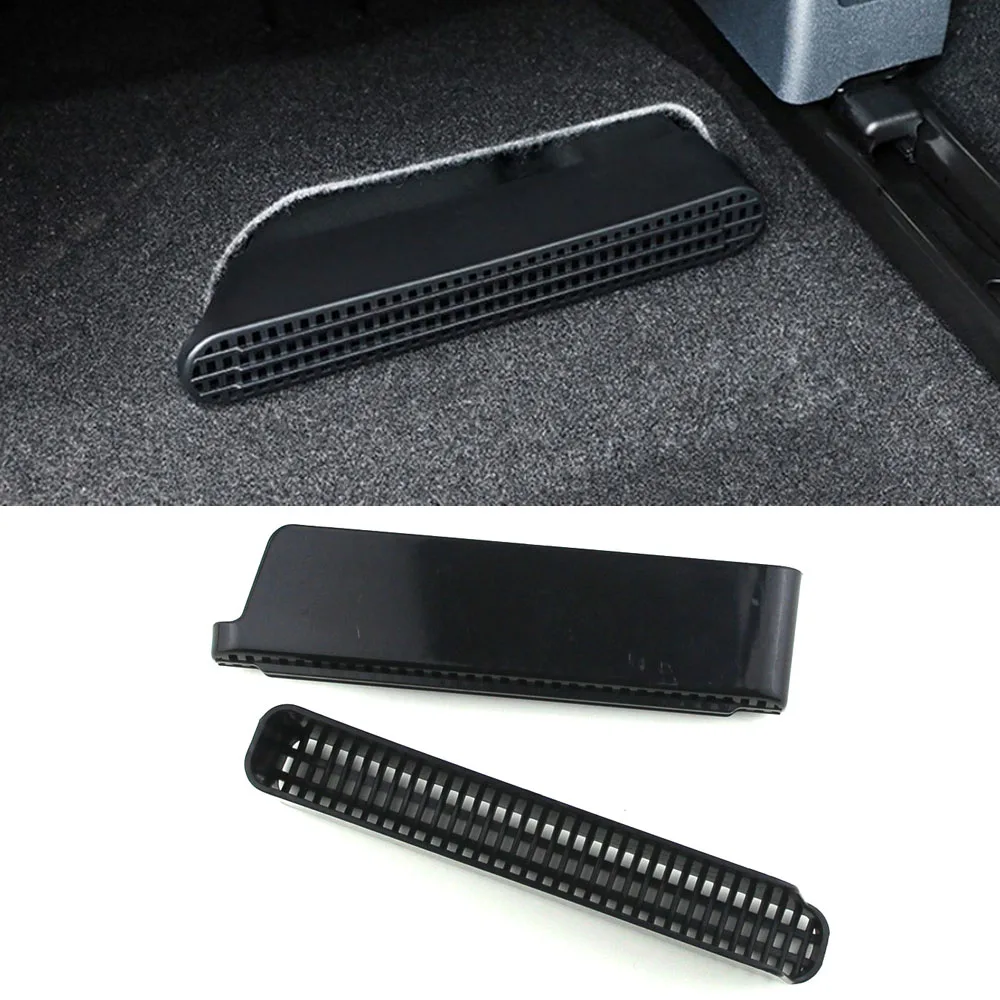 

For Toyota Camry 2012-2017 2pcs Car Seat Air Conditioner Outlet Cover Vent Sticker 2013 2014 2015 2016 Car Interior Accessories