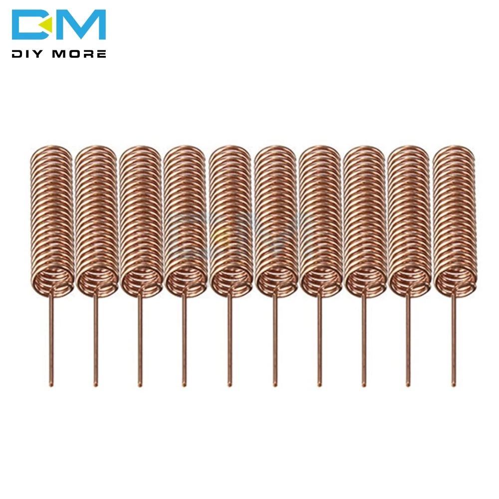

10PCS 433MHZ 2.2dBi 35mm Helical Antenna for Arduino Remote Control