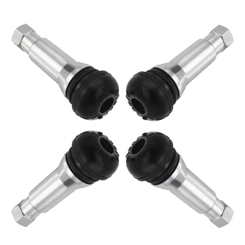 

Wheel Vacuum Nozzle Kit Aluminium Car Tire Valve Stem Auto Durable Useful TR413 AC Snap In Rubber High Quality