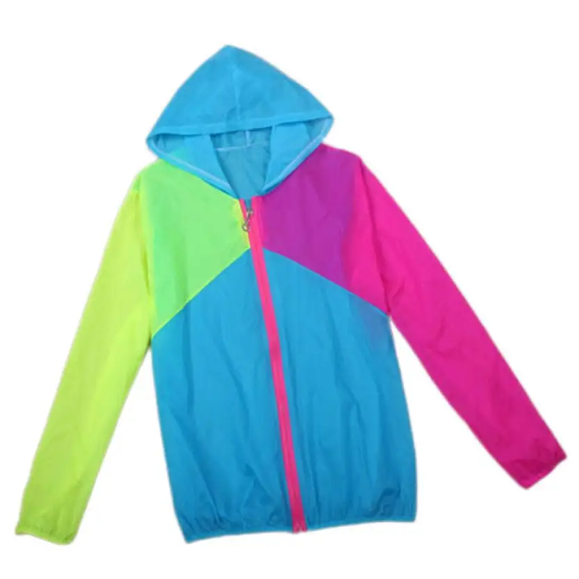 

JAYCOSIN 2018 warm women hoodies sweatshirt Women Hoodies Hooded Coat Long Sleeve Sun Protect Transparent Clothing for sun day