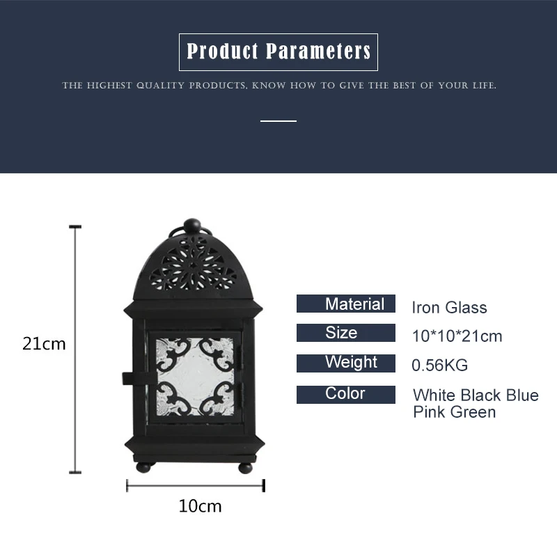Марокканский Фонарь подсвечники железная Ретро лампа-подсвечник стол свадебный фонарь s Для Украшения Свечи Домашний Декор 50A0021