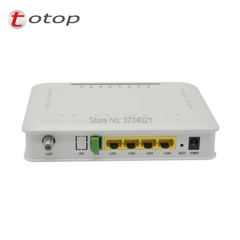 

factoy customized GPON ONT 1PON+1GE+3FE+WIFI+CATV Ethernet Port single fiber OTOP customized ONU ont