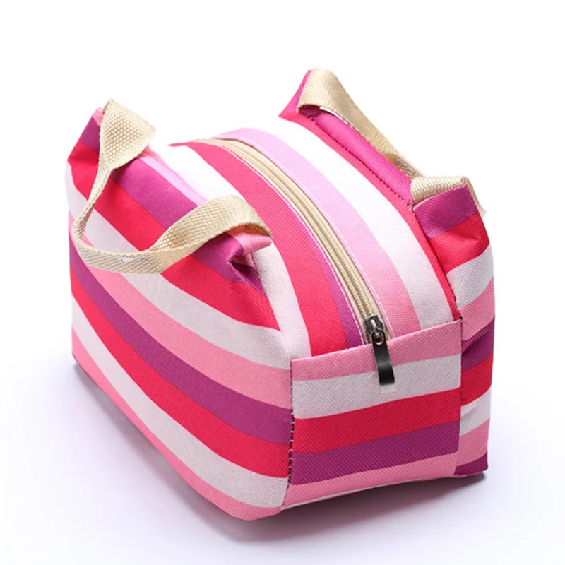 New Fashion Portable Insulated Packed Lunch Bag Waterproof Handheld Insulation Cooler Bag Picnic Bags Totes Carry Case Food Bags (5)
